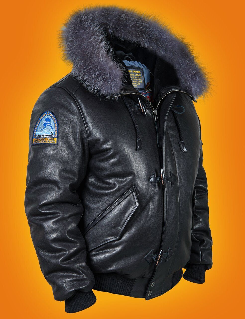 Куртка-Аляска кожаная Alaska Togo