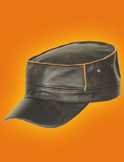 Кепка мужская кожаная Combat Cap North American