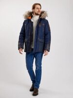 Фото 22 - Аляска Leo Seppala TLF Combi на овчине с капюшоном мужская - товары «Bison Store» с доставкой по Мск, СПб и РФ